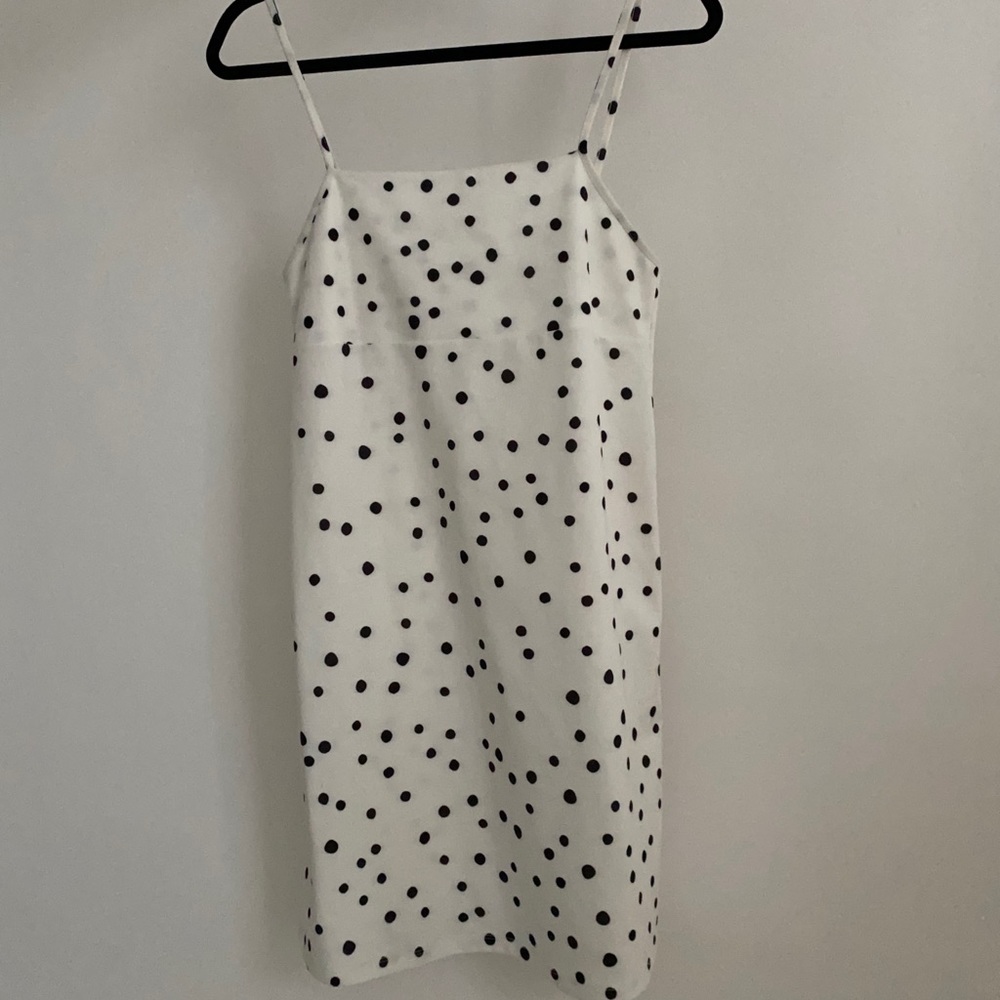 Black & White Polka Dot Zara Dress